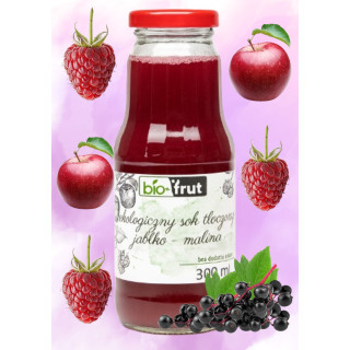 SOK JABŁKO-MALINA-CZARNY BEZ EKO