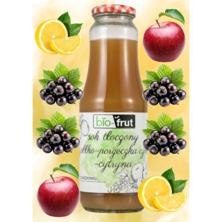 SOK JABŁKO PORZECZKA CZARNA CYTRYNA